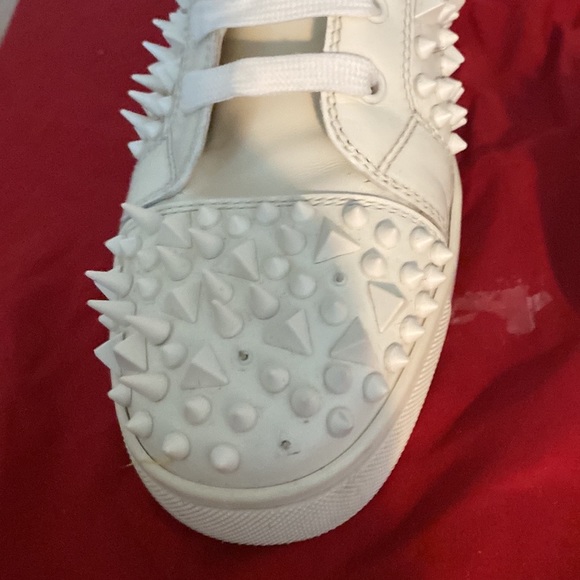 Christian Loboutin Louis Flat Calf Spikes 100% Authentic - Picture 4 of 6